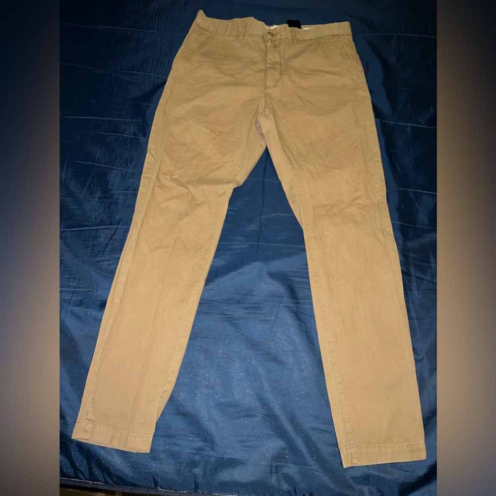 Slim fit Tan Khaki Pants